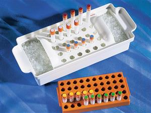 431131 | Corning® Polypropylene Cryogenic Vial Rack, Holds 50 Vials