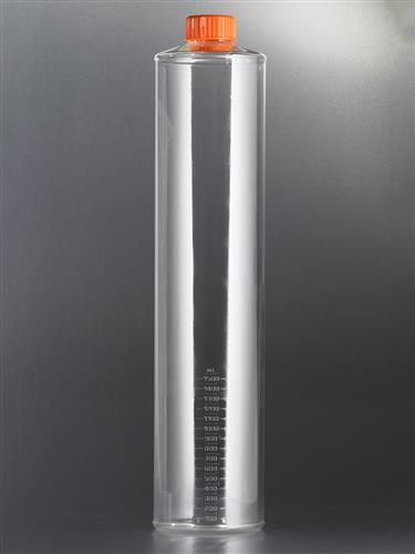 430699 | Corning® 1750cm² Polystyrene Roller Bottle with Easy Grip Cap, 10 per Bag, 20 per Case