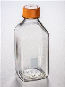 431433 | Corning® 1L Square Polycarbonate Storage Bottles with 45 mm Caps