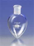 4315-50 | PYREX® 50 mL Pear-Shaped Boiling Flask, 14/20 Standard Taper Joint