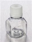 431729 | Corning® 30 mL Octagonal PET Storage Bottles with 31.7 mm Screw Caps, Sterile