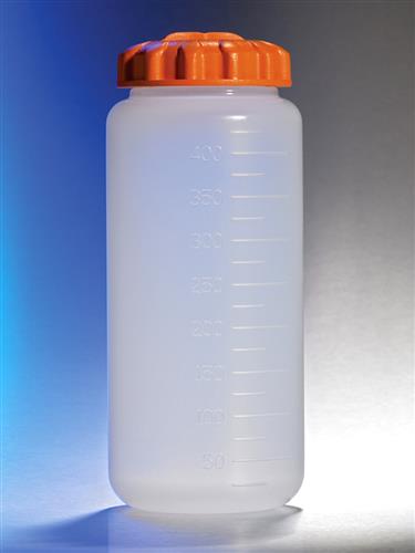 431844 | Corning® 500 mL PP Centrifuge Bottle with Silicone O-ring Cap, Nonsterile, 4/Pack, 24/Case