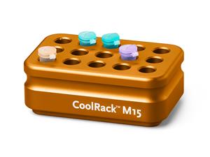 432039 | Corning® CoolRack M15, Holds 15 x 1.5 or 2 mL Microcentrifuge Tubes, Orange