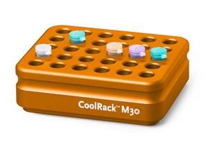 432043 | Corning® CoolRack M30, Holds 30 x 1.5 or 2 mL Microcentrifuge Tubes, Orange