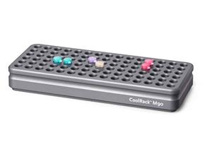 432045 | Corning® CoolRack M96,Holds 96 x 1.5 or 2 mL Microcentrifuge Tubes,A-H,1-12 Row,Column Indexing, Gray