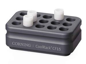 432049 | Corning® CoolRack CF15, Holds 15 Cryogenic Vials or FACS Tubes
