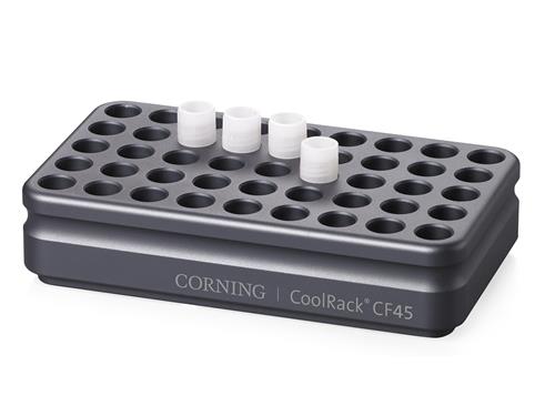 432051 | Corning® CoolRack CF45, Holds 45 Cryogenic Vials or FACS Tubes