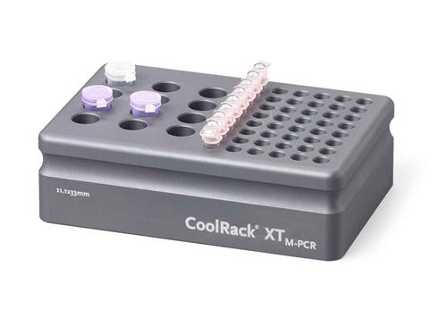 432054 | CoolRack XT M PCR holds 12 x 1.5 or 2ml microfuge