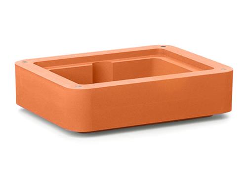 432089 | Extension Collar for Corning® CoolBox™ 2XT, Orange
