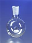 4321-500 | PYREX® 500 mL Short Neck Boiling Flask, Round Bottom, 29/42 Standard Taper Joint