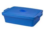 432100 | Corning® Ice Pan, Rectangular with Lid, Maxi 9L, Blue