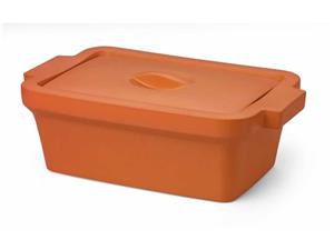 432111 | Corning® Ice Pan, Rectangular with Lid, Midi, 4L, Orange