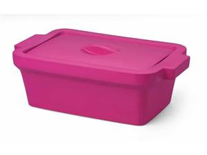 432113 | Corning® Ice Pan, Rectangular with Lid, Midi, 4L, Pink