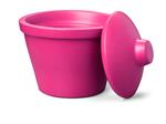 432127 | Corning® Ice Bucket with Lid, Round, 4L, Pink