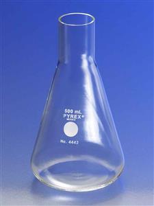 4442-1L | PYREX® 1L Long Neck Shaker Erlenmeyer Flask