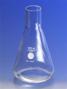 4442-125 | PYREX® 125 mL Long Neck Shaker Erlenmeyer Flask