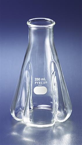 4460-2L | PYREX® 1.5L Trypsinizing Flasks with Baffles