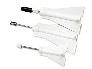 4519-130 | 2-1/8“ Tubing & 2-12 mm Probe Insertion Ftngs for Direct Overhead Drive 120 mm Center Cap Assy for 8L & 15L Corning® ReuSpin Flasks