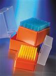4715 | Pipet Tip Hinged Rack Insert for Corning® 100-1000 µL Universal Fit Hinged Rack Pipet Tips, Graduated, Blue, Nonsterile, 100 Tips/Insert, 10 Racks/CS, 1000 Tips/CS