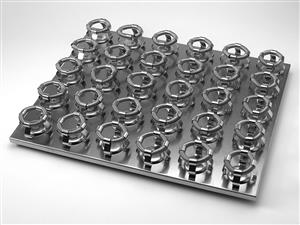480166 | Corning® Platform with 30 x 50 mL Flask Clamps