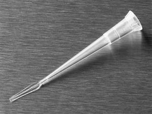 4815 | Corning® 0.2-10 µL Flat Microvolume Gel-Loading Pipet Tips, Fits Gilson® Micropipettors, Natural, Nonsterile, 200 Tips/Rack, 2 Racks/CS, 400 Tips/CS