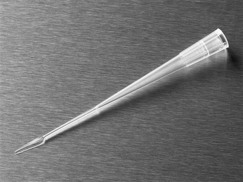 4884 | Corning® 1-200 µL Flat 0.2 mm Thick Gel-Loading Pipet Tips, Natural, Nonsterile, 200 Tips/Rack, 2 Racks/CS, 400 Tips/CS