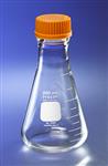 4995-500 | PYREX® 500 mL Wide Mouth Erlenmeyer Flasks, with GL45 Screw Cap