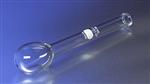 5440-30 | PYREX® 30 mL Round Bottom Micro Kjeldahl Flask with Long Neck