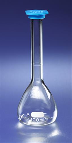 5580-50 | PYREX 50mL Class A Volumetric Flask with Polyethyl