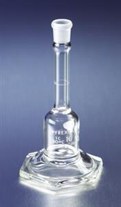 5631-10 | PYREX® 10 mL Micro Volumetric Flask, Class A, Certified and Serialized, with Standard Taper Stopper