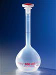5640P-500 | Corning® 500 mL Class A Reu Plastic Vol Flask, Polymethylpentene,19/26 Tapered PP Stopper