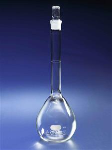 5641-250 | PYREX® 250 mL Economy Volumetric Flasks, Glass Standard Taper Stopper