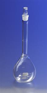 5680-200 | PYREX® 200 mL Class A Certified and Serialized Volumetric Flasks, with Glass Standard Taper Stopper