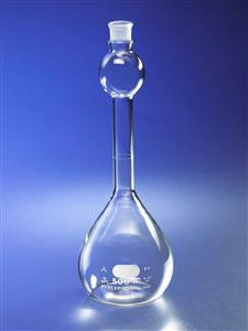 5820-1L | PYREX® 1L Class A Mixing Volumetric Flask with Glass Standard Taper Stopper