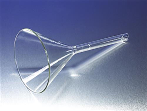 6120-5 | PYREX® Plain 122 mm Diameter 60° Angle Funnel with Short Wide Stem