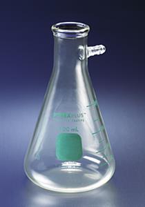 65340-250 | PYREXPLUS® Coated 250 mL Heavy Wall Filtering Flasks with Sidearm Tubulation