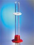 70075-100 | PYREX® VISTA™ 100 mL Single Metric Vol,Graduated Cylinders, TC, Plastic Hexagonal Base, Blue Graduations
