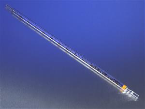 7086-10 | PYREX® 10 mL Reusable Serological Pipets, for Cotton Plugging, TD, Color-Coded, Colored Markings