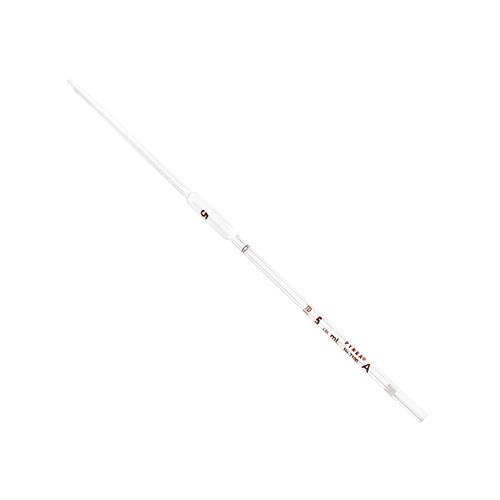 7100-5 | PYREX® 5 mL Reusable Glass Volumetric Pipets, Class A, Color-Coded, Colored Markings