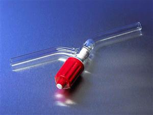 7470-3 | PYREX® 0-3 mm Plain Bore Rotaflo® Two-Way In-Line Stopcock
