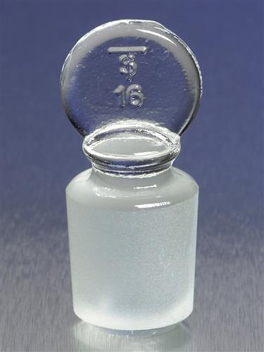 7661-19 | PYREX® No. 19 Solid Glass Pennyhead Standard Taper Stopper