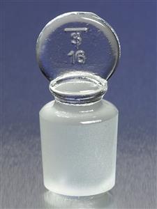 7661-19 | PYREX® No. 19 Solid Glass Pennyhead Standard Taper Stopper