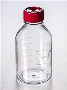8393 | Costar® 500 mL Traditional Style Polystyrene Storage Bottles with 45 mm Caps