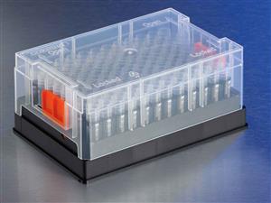 8501 | Corning® 96 1D/2D Bar Coded Storage Tubes, 1.3 mL, Without ScrewCap, Rack, 96/Pack, 10 Packs/CS, 960 Tubes/CS