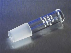 8821-14 | PYREX® Adapter with 14/20 Standard Taper Inner Joint and Rubber Thermometer Holder