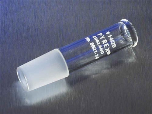 8821-19 | PYREX® Adapter with 19/22 Standard Taper Inner Joint and Rubber Thermometer Holder