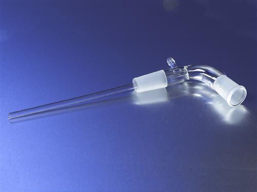 8945-24 | PYREX® 105° Angle Vacuum Suction Tube Receiver Adapter with 24/40 Joints