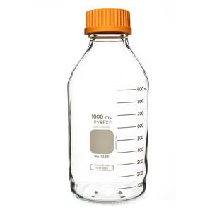 1395-1L | PYREX 1L Round Media Storage Bottles with GL45 Scr