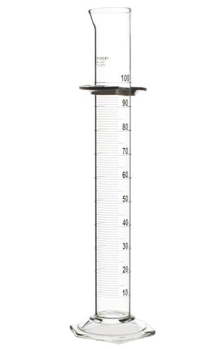 3022-100 | PYREX® Single Metric Scale, 100 mL Graduated Cylinder, TC