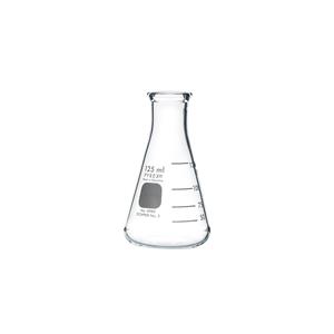 4980-125 | PYREX® 125 mL Narrow Mouth Erlenmeyer Flasks with Heavy Duty Rim
